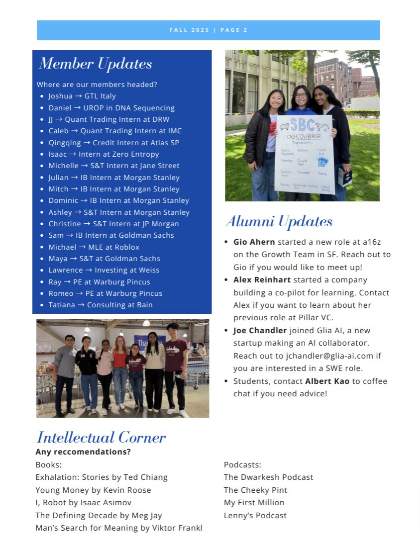 December 2025 Newsletter, page 2